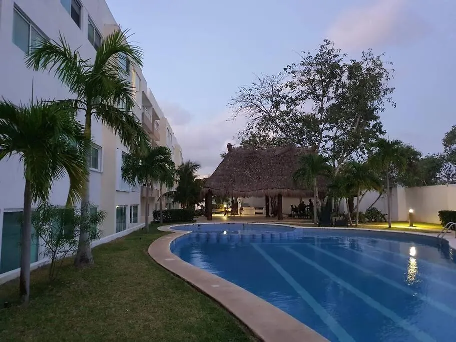 Precioso Depto Equipado 5 Pers, Playa Del Carmen Apartamento México
